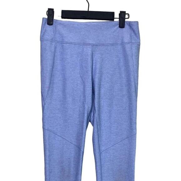 NWOT Outdoor Voices Athleisure Cropped Leggings Stretch Inside Pocket M Purple - Picture 3 of 12